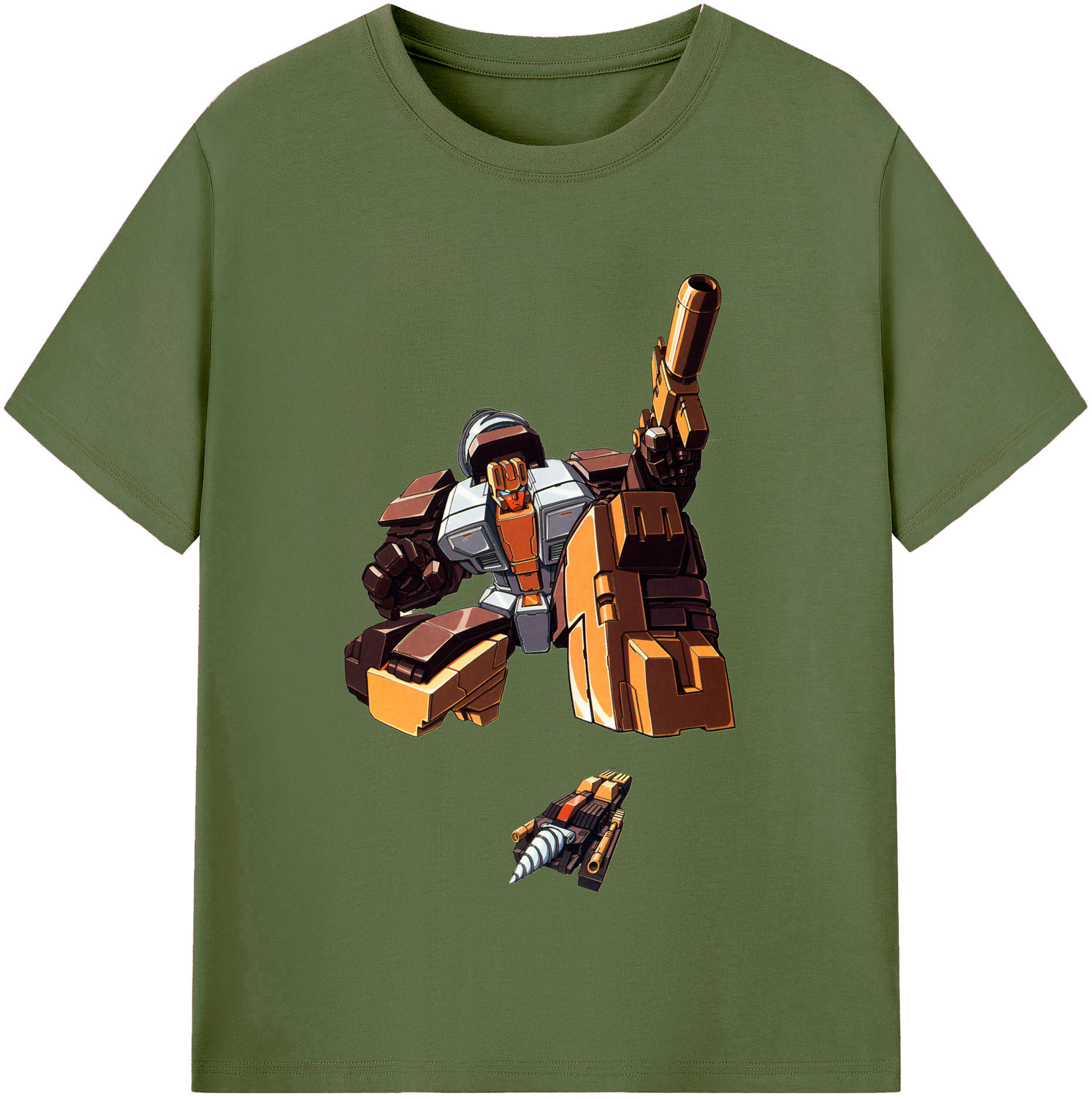 （画像用）  綿100％半袖Tシャツ（フロントプリント）